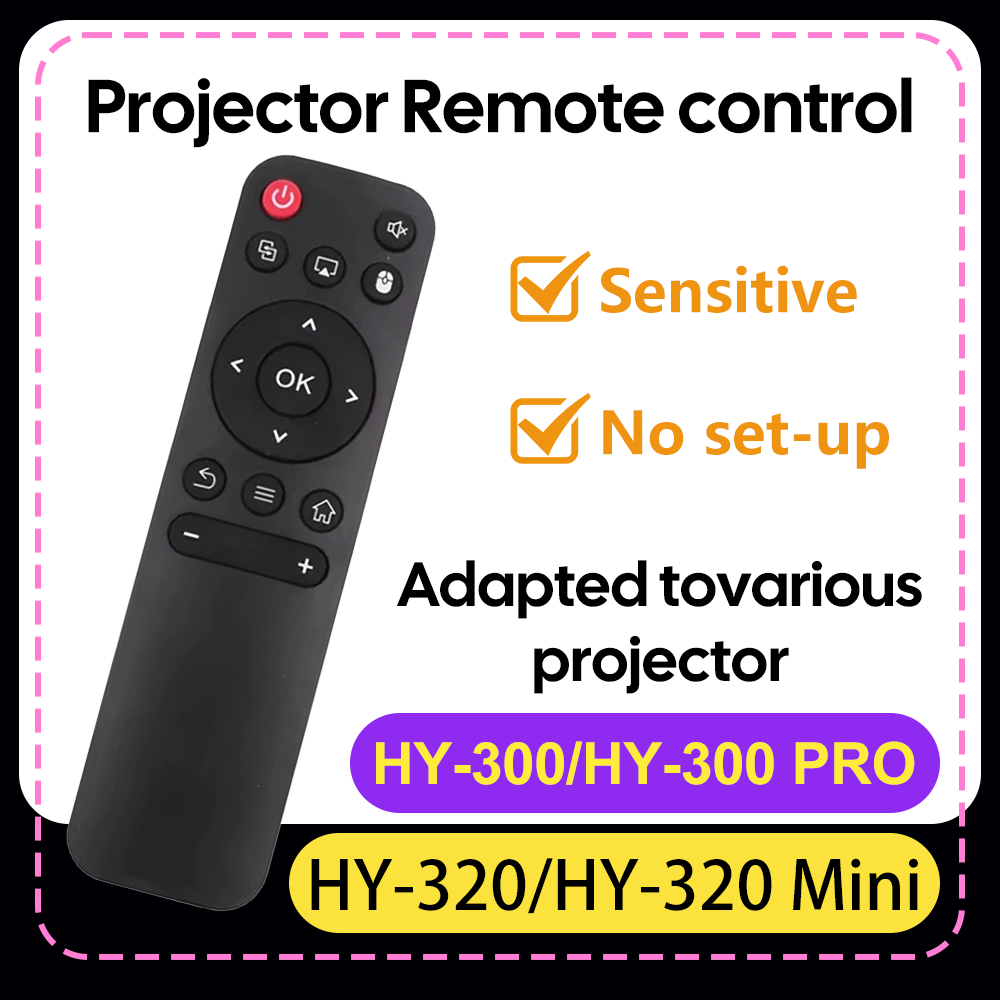 Telecomondo Per Proiettore HY300 E HY320 PRO: Pratico E Portatile. Nuovo