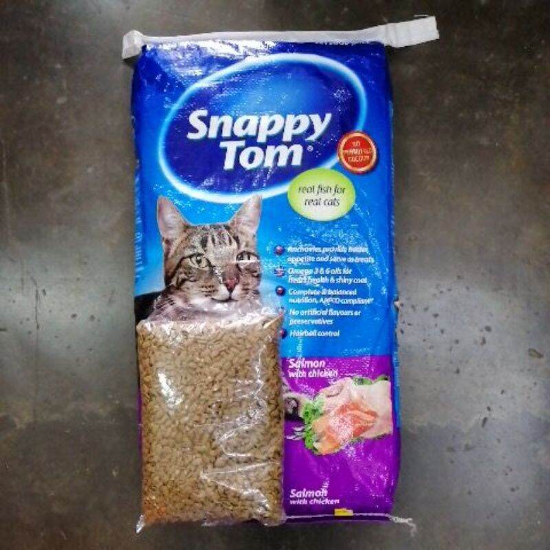 Snappy tom cat dry food 8kg (makanan kucing) | Lazada