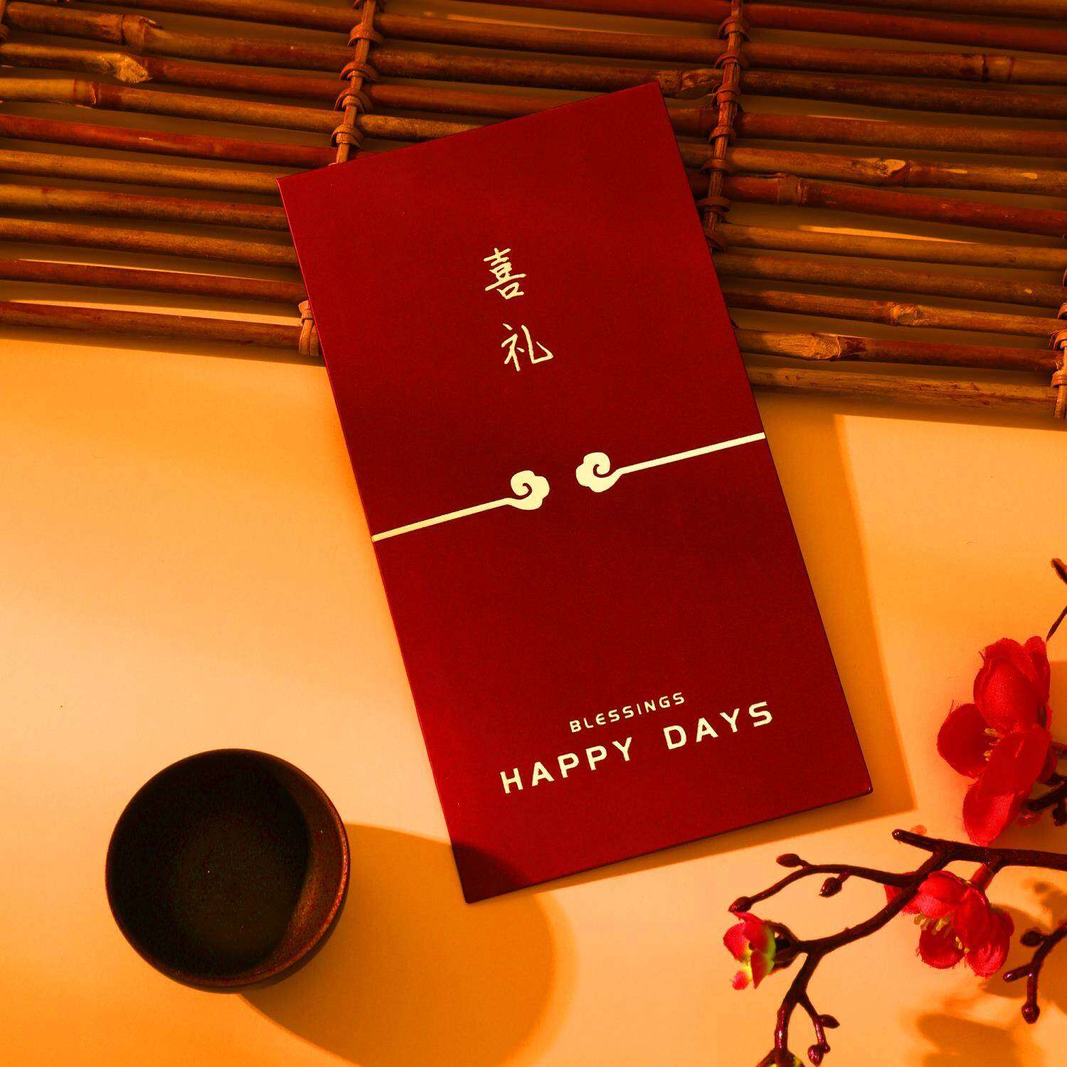 MEISITEKEKE | Wedding Specific Envelopes Creative Thousand Yuan Long Red Envelopes