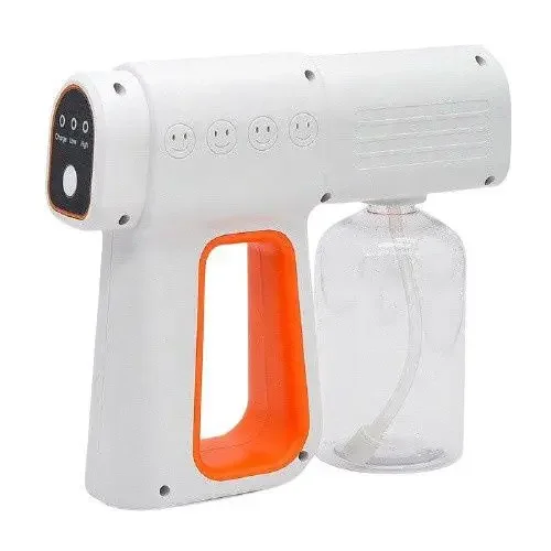 Ready Stock New Model K6X Nano Spray Gun Wireless Handheld Rechargeable Portable Disinfectant Blue Light Spray Machine