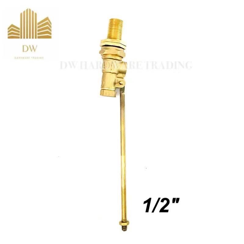 🔥Ready Stock🔥Solid Super Heavy Duty CITY Brass Float Valve For Toilet