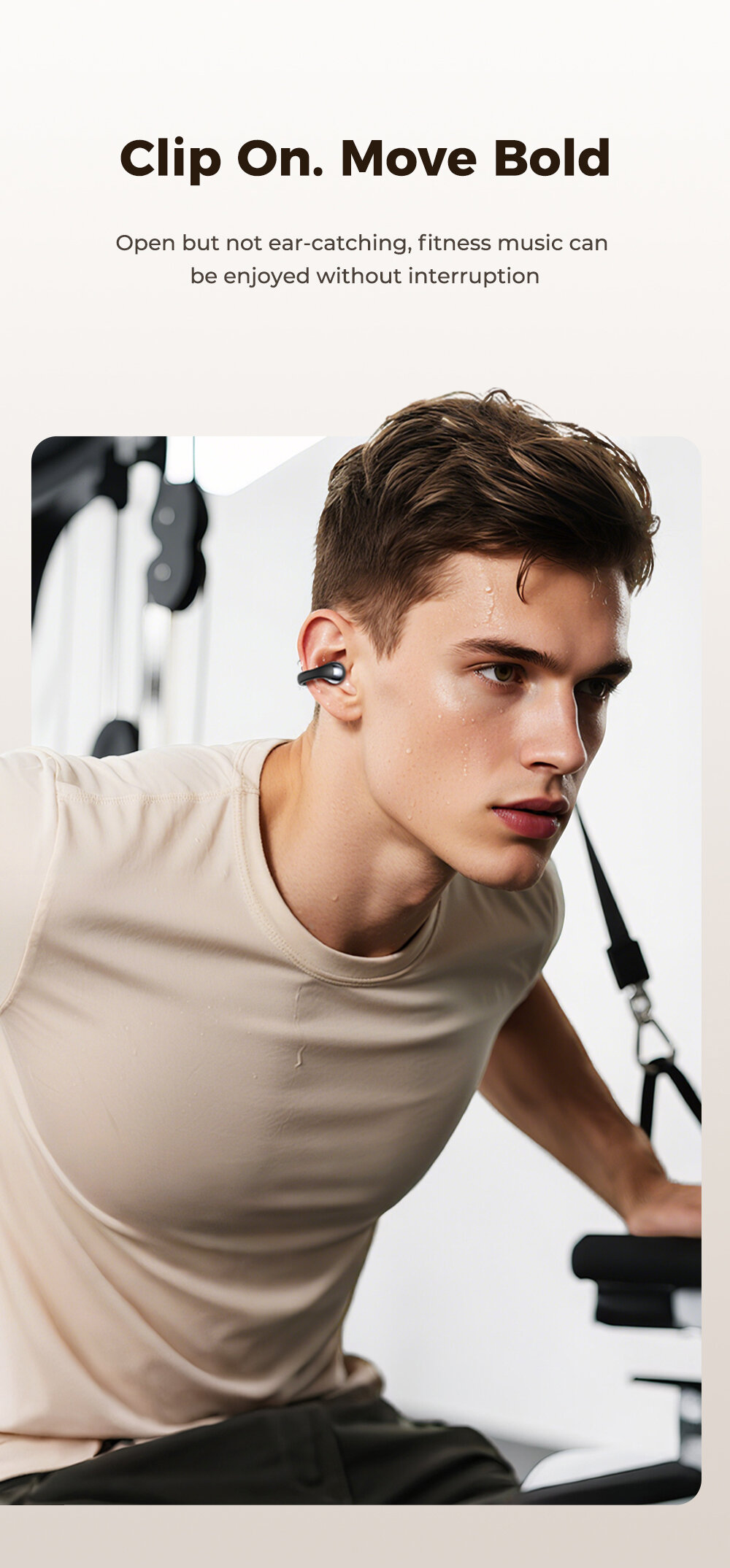 Htc Ne56 Wireless Bluetooth Earbuds Ai Translator With Spatial Sound_voghion.com