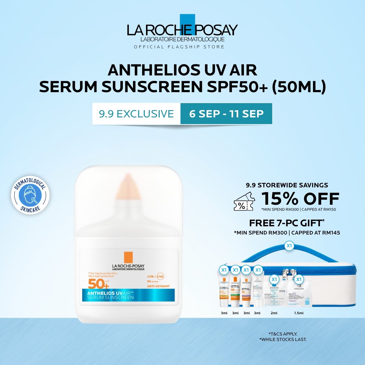 La Roche-Posay Anthelios UV Air Serum Suncreen SPF50+ 50ml