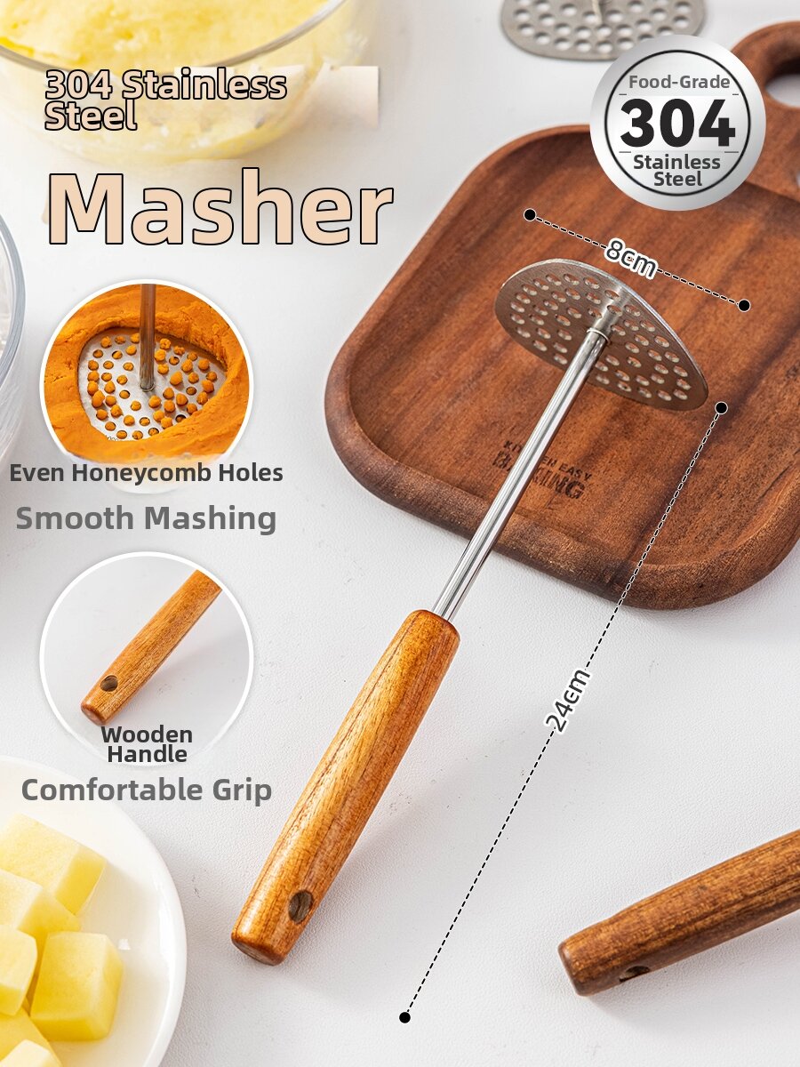 MEIDI | Baby Food Masher Stainless Steel