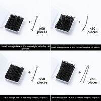 MOYAJIEKA | Black Strong Wire Hair Clip For Fringe