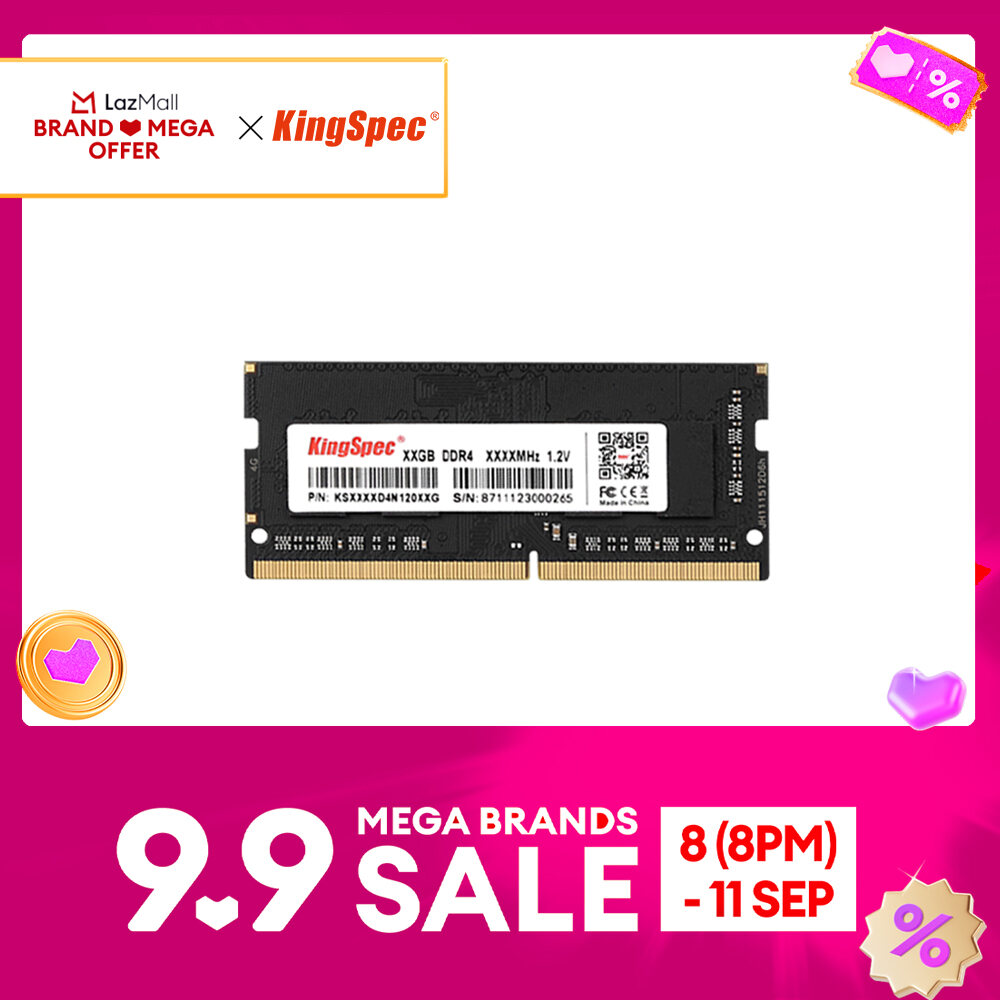 Kingspec Memoria RAM DDR4 8GB 16GB 3200 Ram cho máy tính xách tay máy tính xách tay Memoria RAM DDR4 1.2V RAM máy tính xách tay