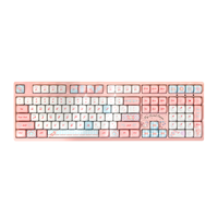 Akko | Akko x My Sweet Piano 3108 Mechanical Keyboard 2.4GHz & Wired Cute Cartoon Anime Keyboard Gift for Mechanical Keyboard Fans