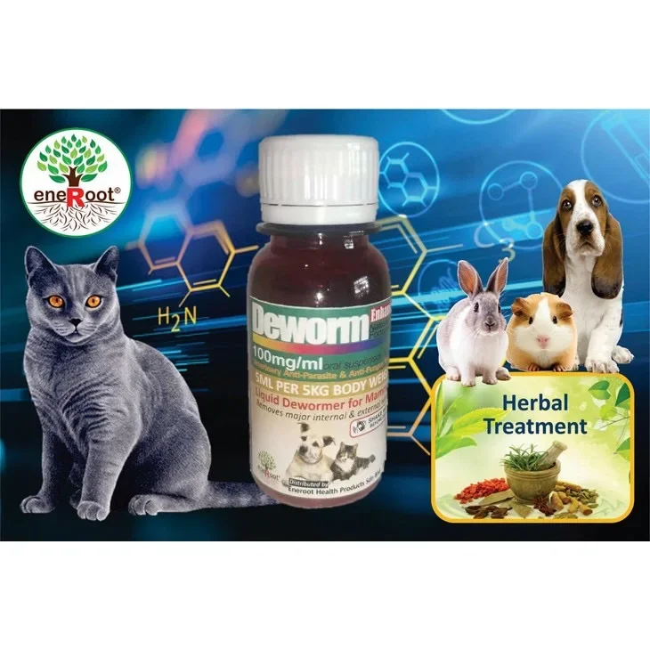(FREE 2ml syringe) Deworm - Ubat buang Cacing bagi kucing/anjing/arnab ( Exp : 30 Jun 2023)