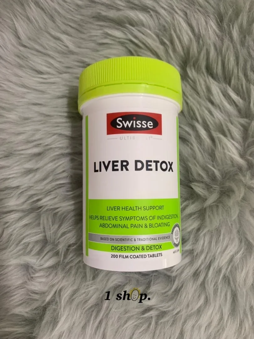 Swisse Ultiboost Liver Detox 200 Tablets Exp April 2024