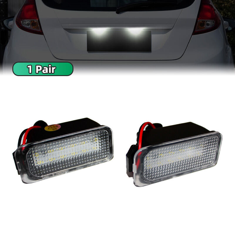 LED Canbus License Plate Lights for Fiesta JA8 Focus DA3 5D DYB S-MAX C ...