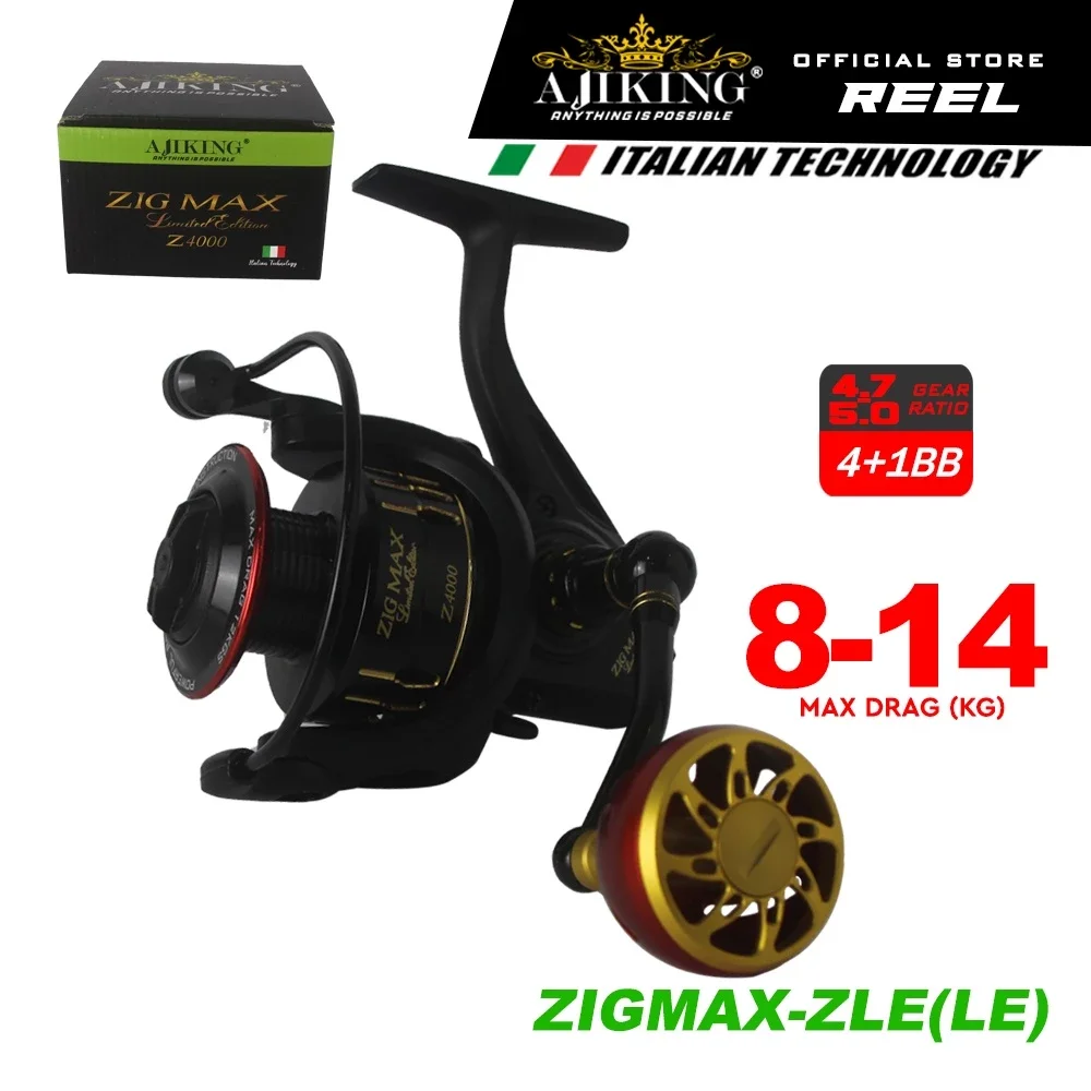 Ajiking Fishing Reels good price in Malaysia - Best Ajiking Fishing Reels |  Lazada