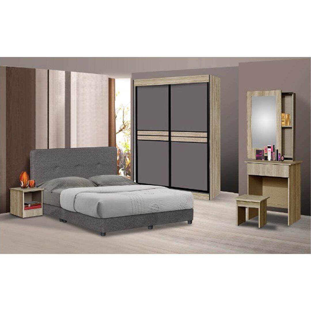 [INSTALLATION] (KL & SELANGOR AREA ONLY) 5 X 6.5 QUEEN SIZE BEDROOM SET ...