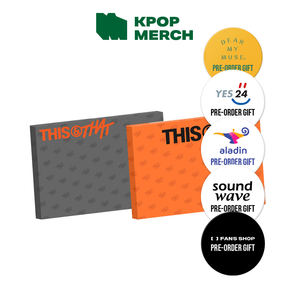 [ +JYP GIFT ] STRAY KIDS - Mini Album [ THIS & THAT ] Photobook ver ราคา 903 บาท*ส่งฟรี