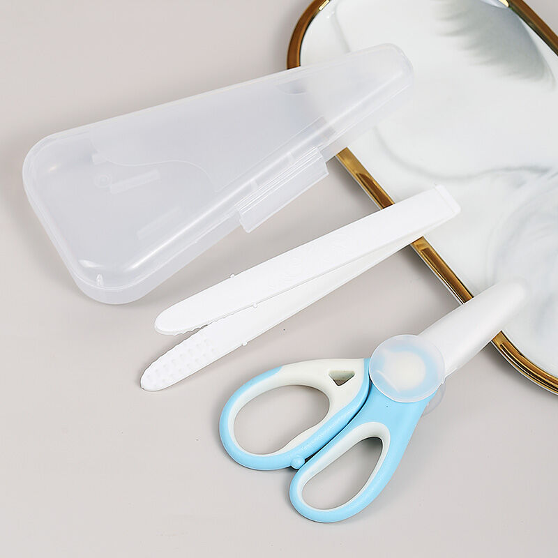 pixybaby | Food Scissors for Baby Meal Prep Meat Cutting Ceramic