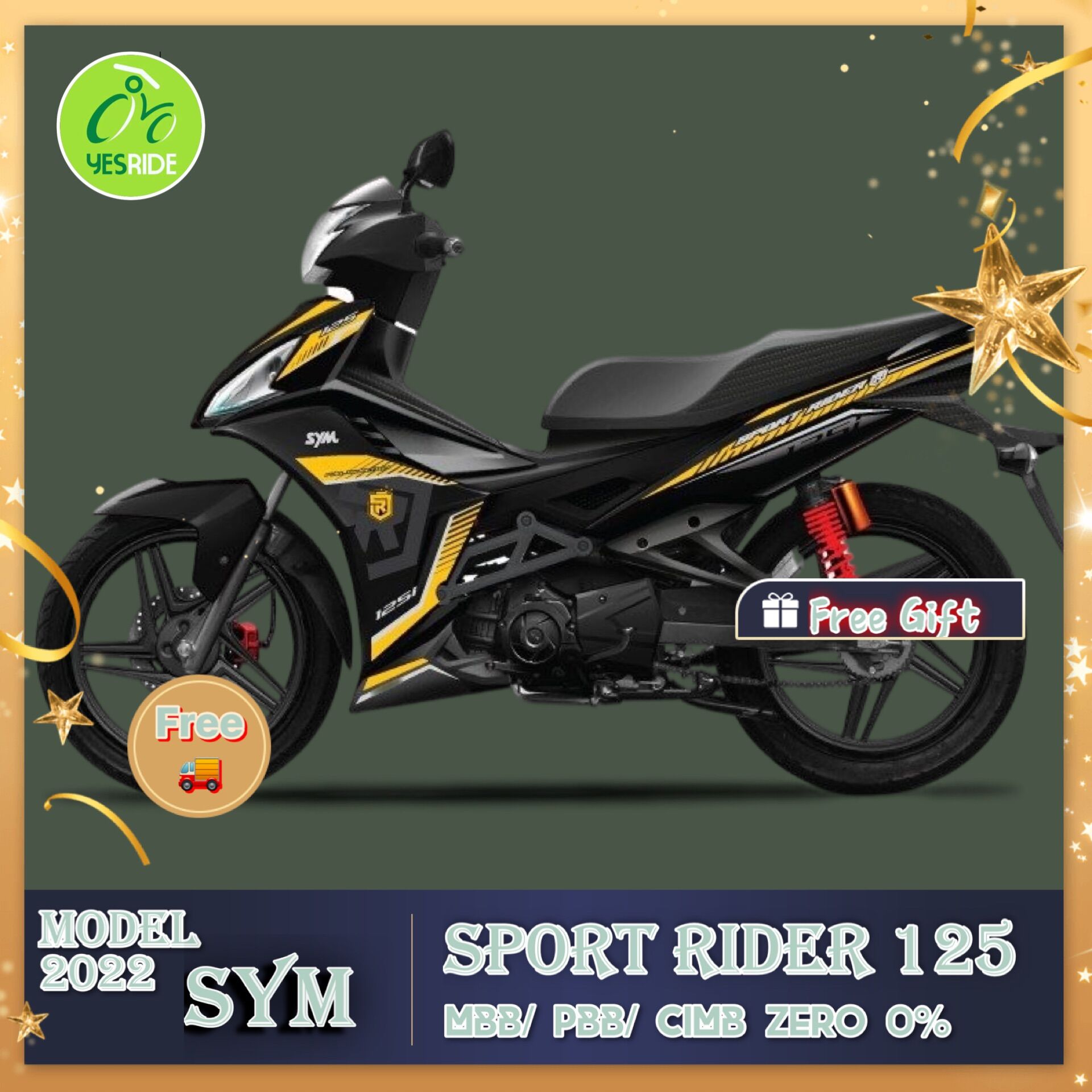 SYM SPORT RIDER 125I Lazada