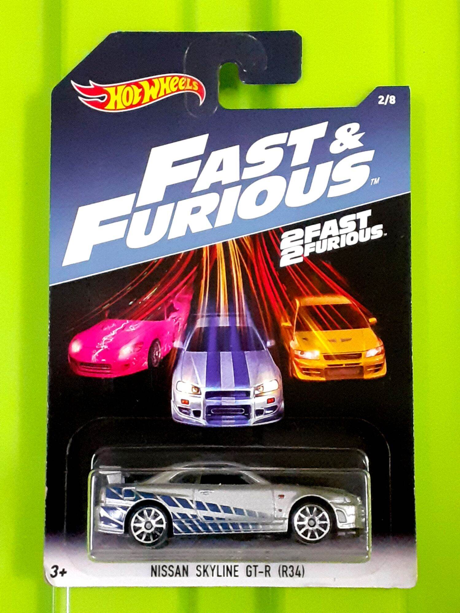 Hot Wheels FAST FURIOUS Nissan Skyline GTR R43 | Lazada