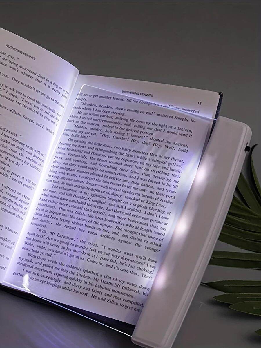 1pc LED Flat Panel Night Vision Reading Light Eye Protection Reading Light Student Night Reading Light