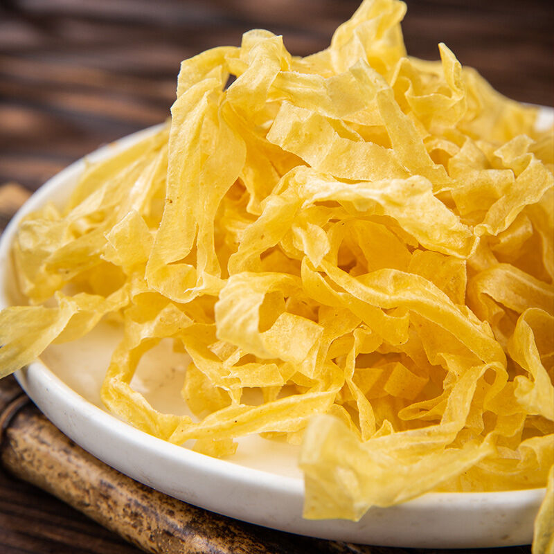 Dried Bean Skin Bean Products Artificial SoyMeat Fried Tofu Skin