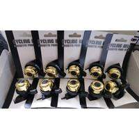 CATEYE WIND BELL COPPER PB-1000 (GOLD/SILVER) LOUD SOUND for mtb bike folding minivelo.trs crossmac camp