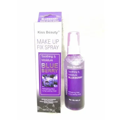 Kiss Beauty Makeup Fix Spray Blueberry Soothing & Moisture Setting Spray