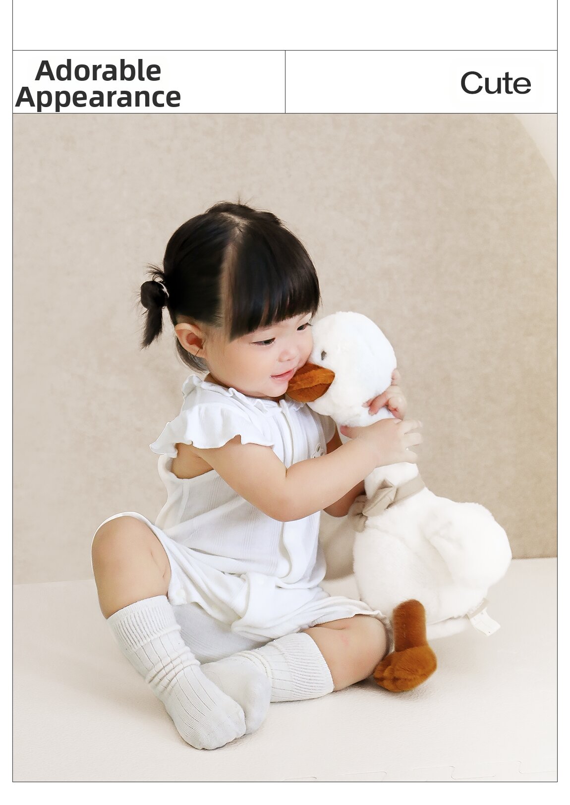 BEIESTATE Talking Plush Doll, Interactive Educational Toy For Infants
_voghion.com
