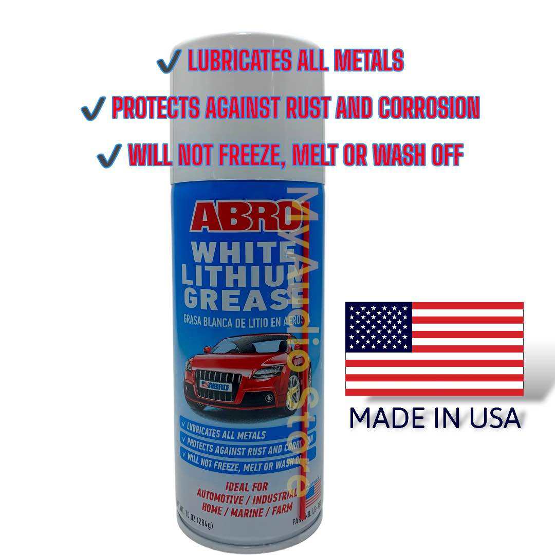 ABRO White Lithium Grease 🇺🇸 Lazada