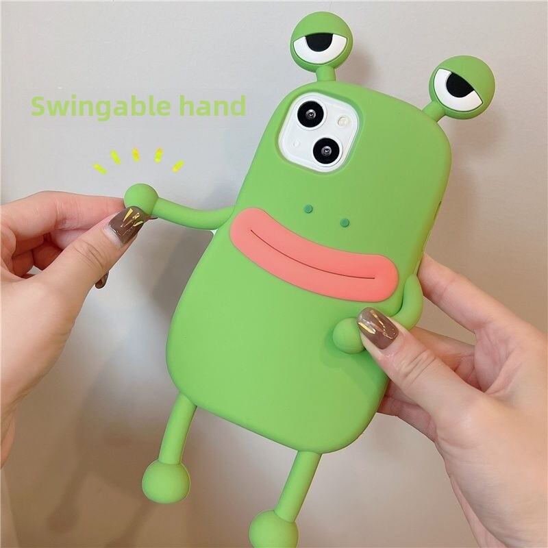 Frosch Handyhülle Aus Silikon Weiches Schutzcase Für Iphone_voghion.com