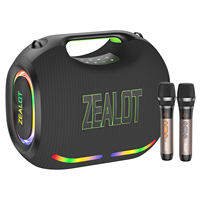 ZEALOT ZE21ลำโพงบลูทูธ250W | ลำโพงกลางแจ้งพลังงานสูง | แบตเตอรี่อายุการใช้งานยาวนาน | การจับคู่สเตอริโอ TWS | ลำโพงงานปาร์ตี้กันน้ำ