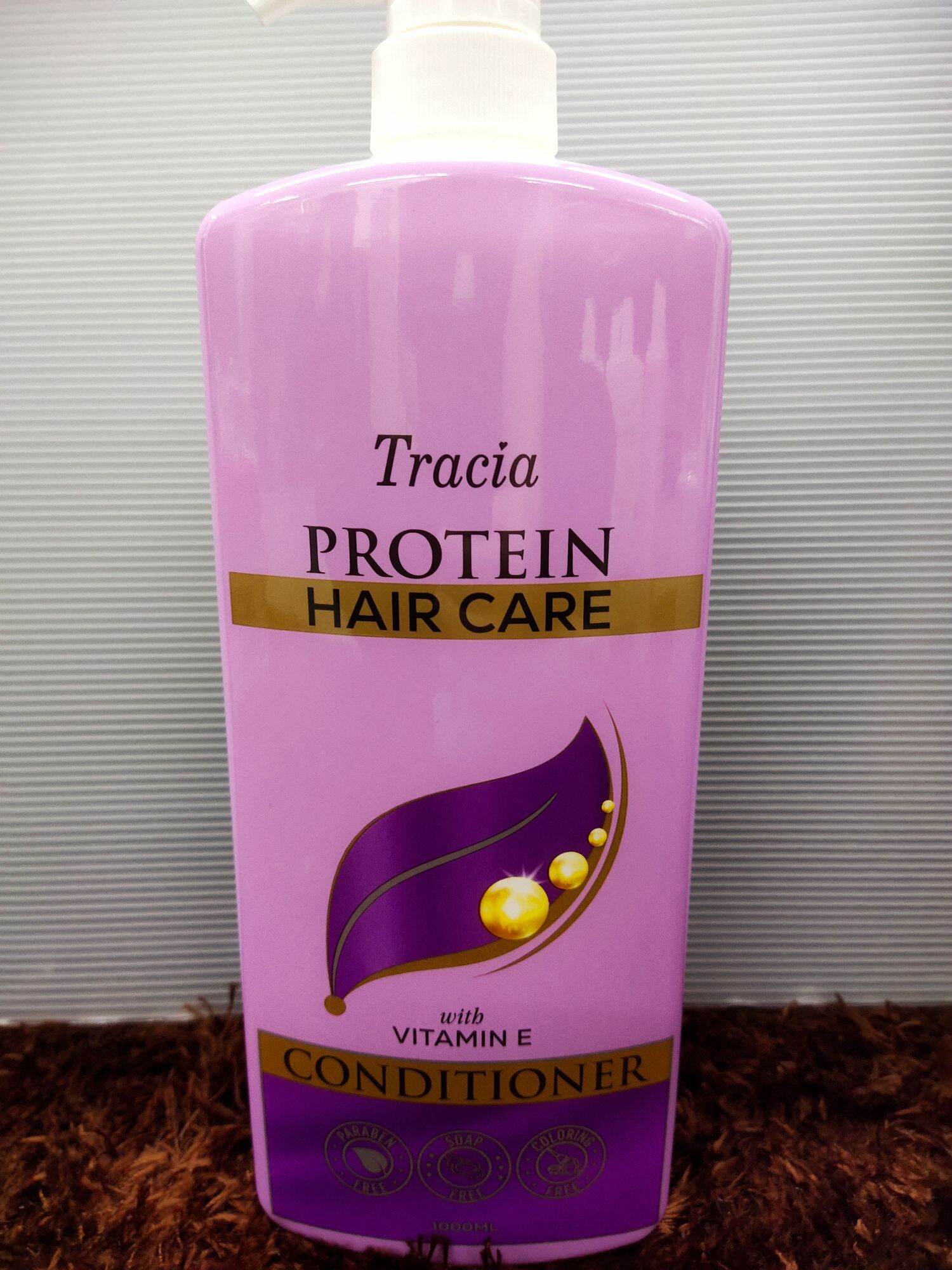 Tracia Protein Hair Care Shampoo & Conditioner 1000ml Lazada