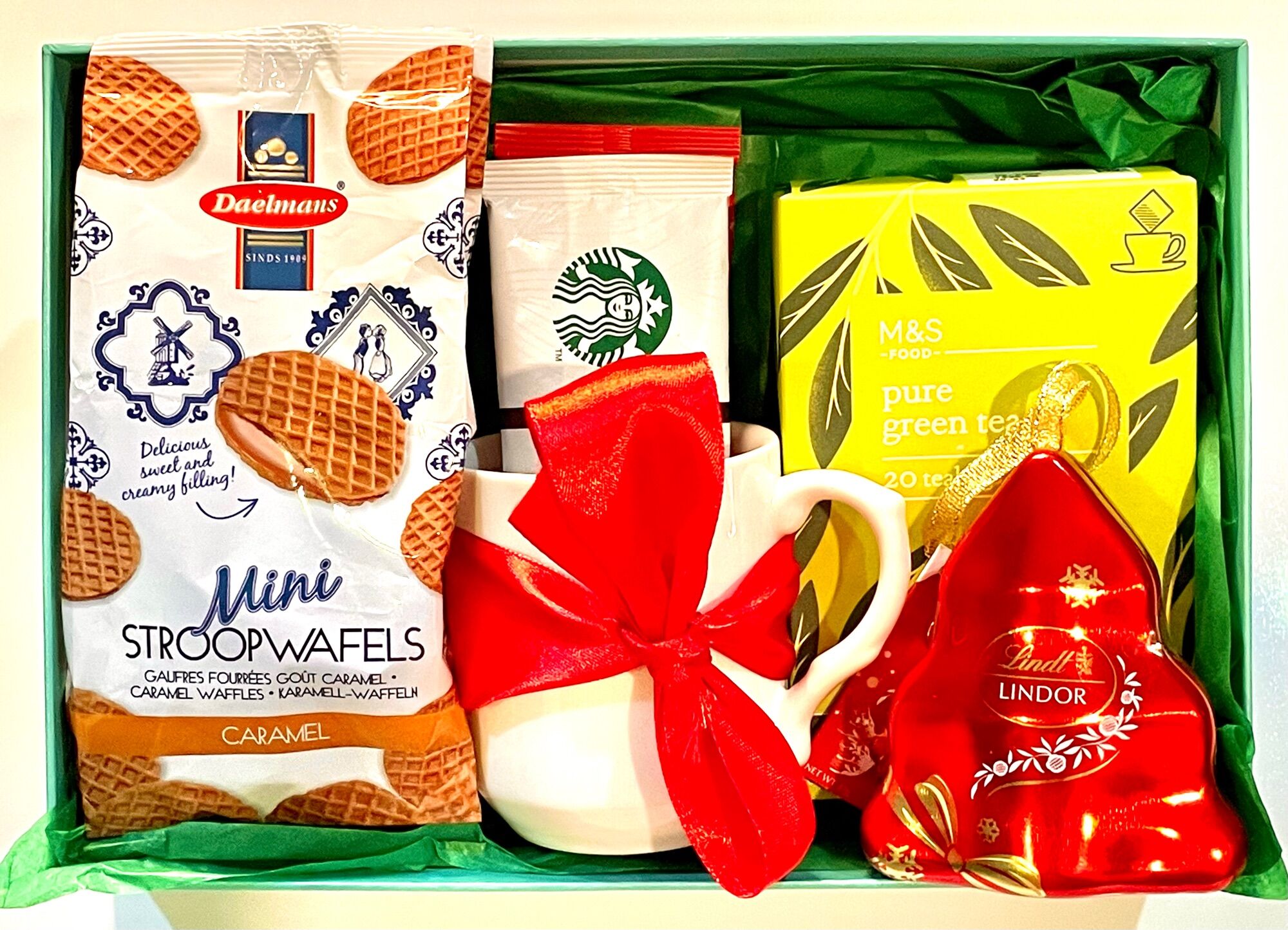 Christmas Gift Box with Stroopwafel