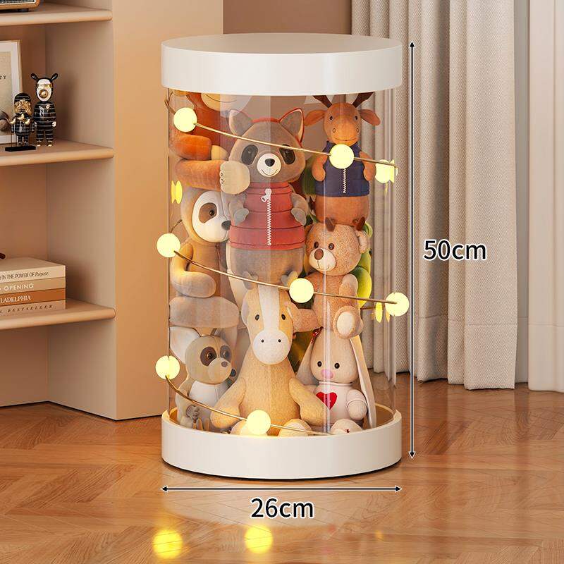 Besee | Large Capacity Transparent Child Cylinder Storage Bucket