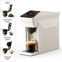 Máy pha cà phê Espresso cho máy pha cà phê Espresso cho Nespresso vỏ cà phê ban đầu mặt đất cà phê máy cho cappuccino & pha cà phê 19bar áp lực duy nhất phục vụ cà phê Maker