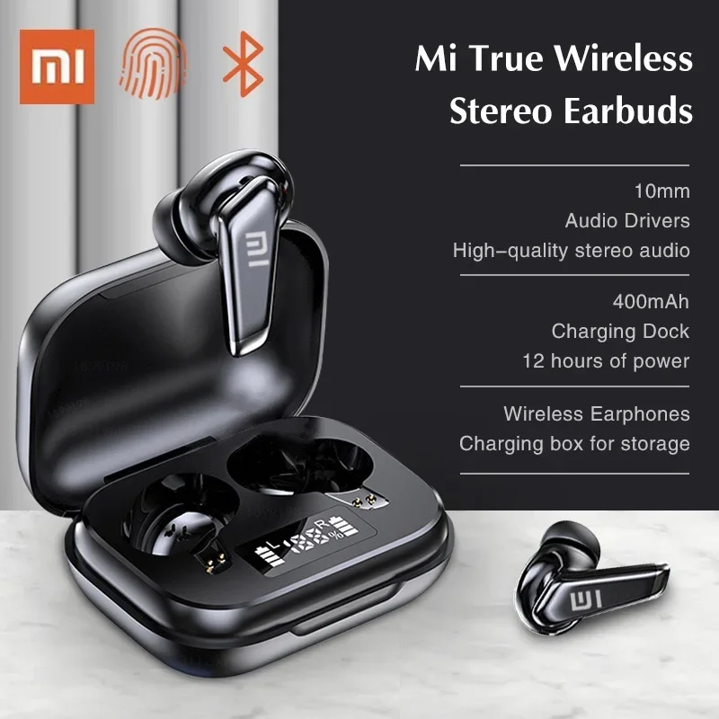 Xiaomi Redmi Airdots S TWS Noise Cancellation Earbuds Original Mi AirDots Bluetooth Wireless Smart AI Mijia Headphone Earphone Headset Air Dots