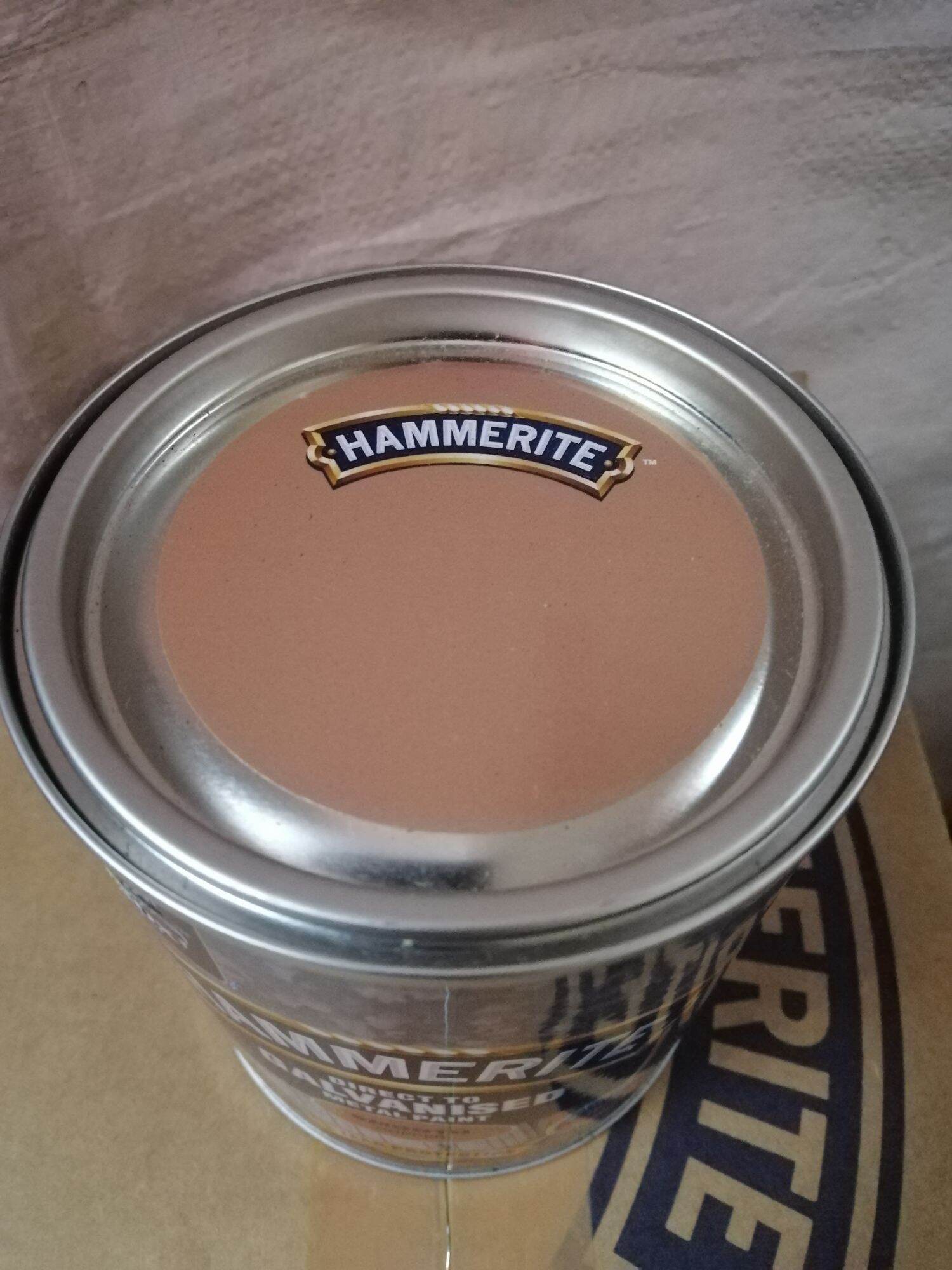 Dulux Hammerite Direct to Galvanised Smooth metal paint/cat besi