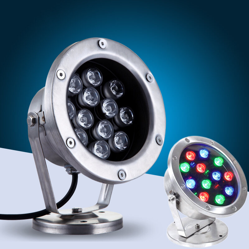 Underwater Lamp Led Waterproof Fish Pond Light Underwater Light