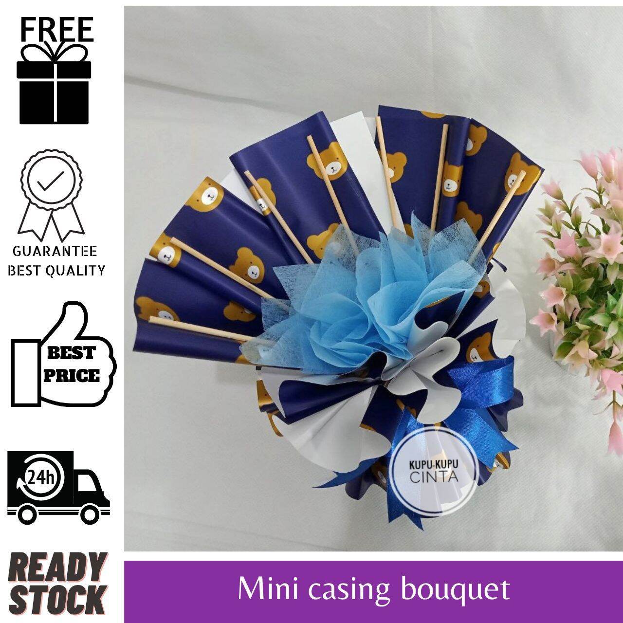 Tutorial Bouquet Bajet Mini Bouquet / Modal tak sampai Rm10 