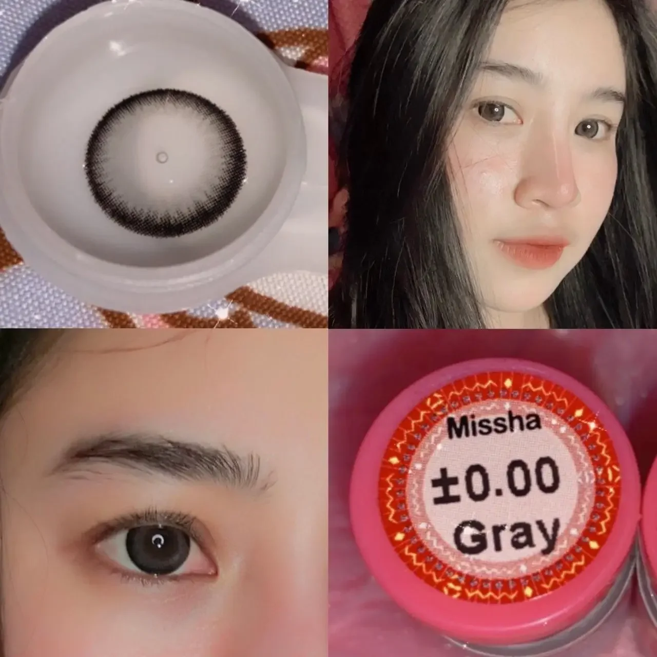 Missha Gray 16mm KOREAN Contact Lens