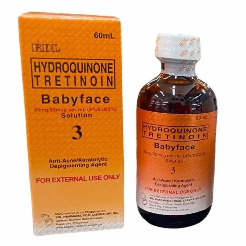 Rdl Hydroquinone Tretinoin Baby Face 60ml Original