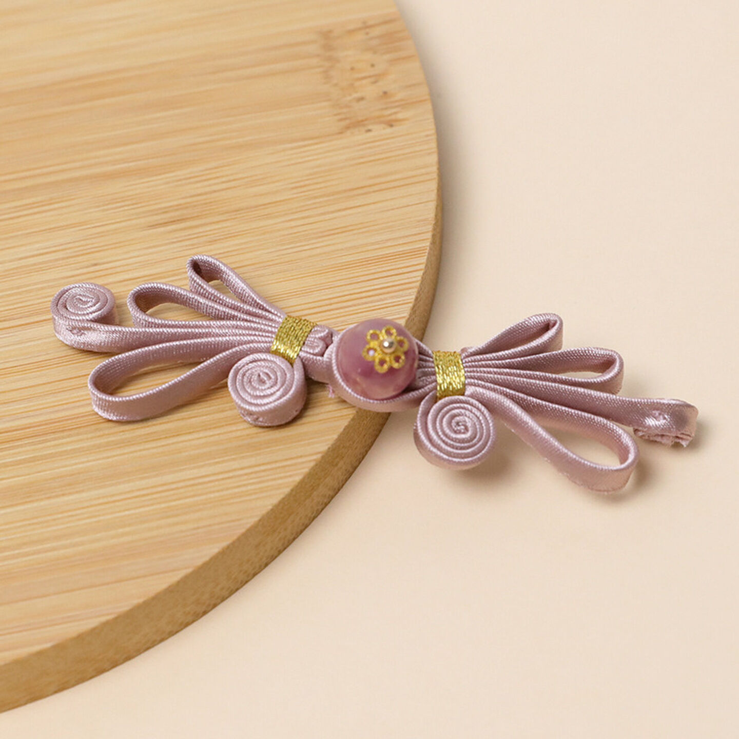Handmade Gold Thread Chinese Knot Button