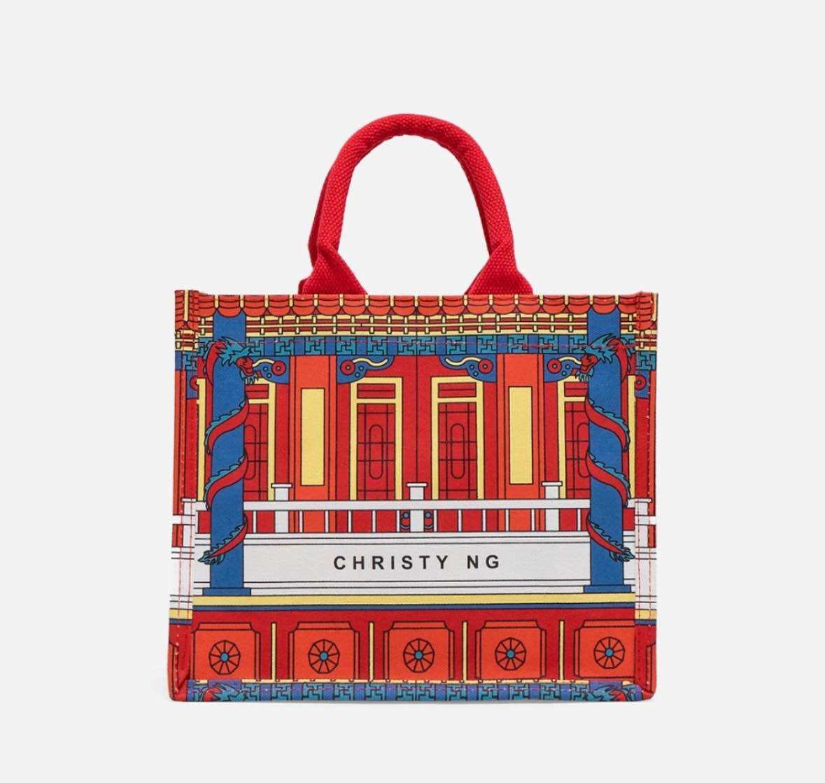 トートバッグ CHRISTY NG Singapore 23 GROCERY TOTE 2022 Singapore Grocery Tote Bag by Christy Ng: Stylish and