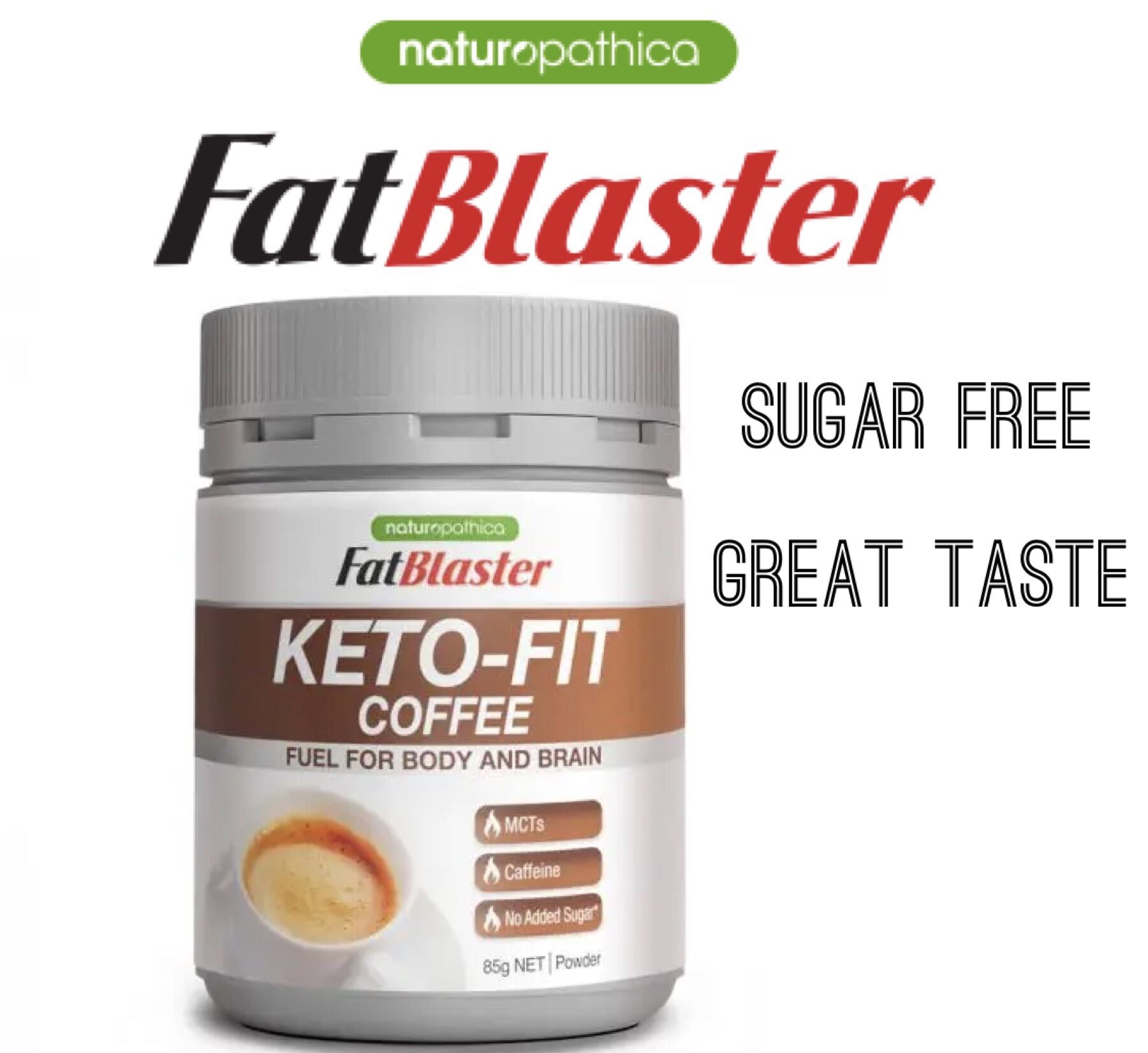 Naturopathica Fatblaster Keto Fit Coffee 85g Lazada
