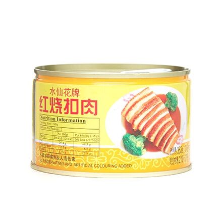 Ready Stock现货 两款优质品牌红烧扣肉 金桥牌 380g 水仙花牌 3g Lazada