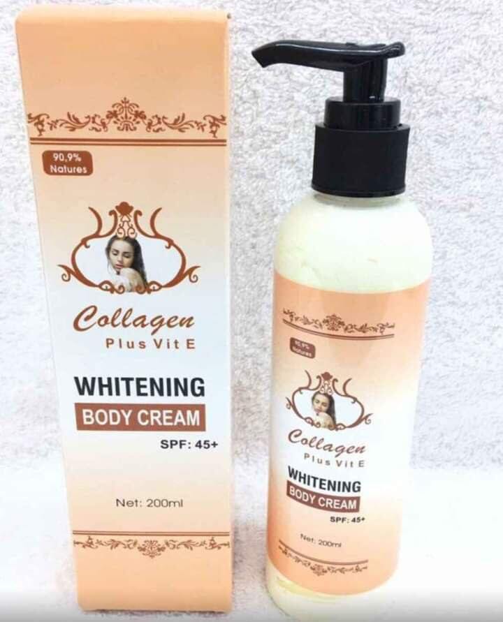 CPVE Collagen Plus Vitamin E Whitening Body Cream 200ml Thailand Lazada