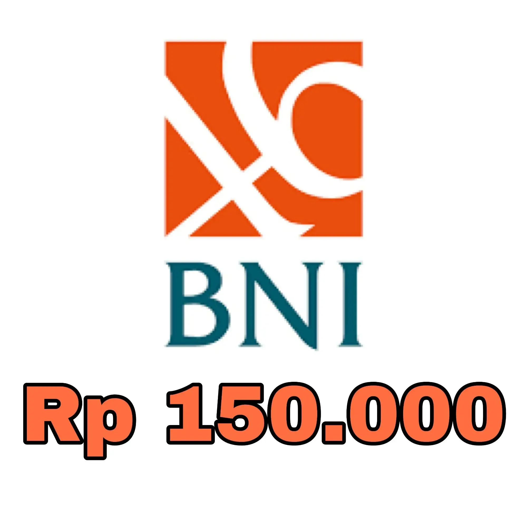 Isi Ulang BNI Indonesia Rp 150.000