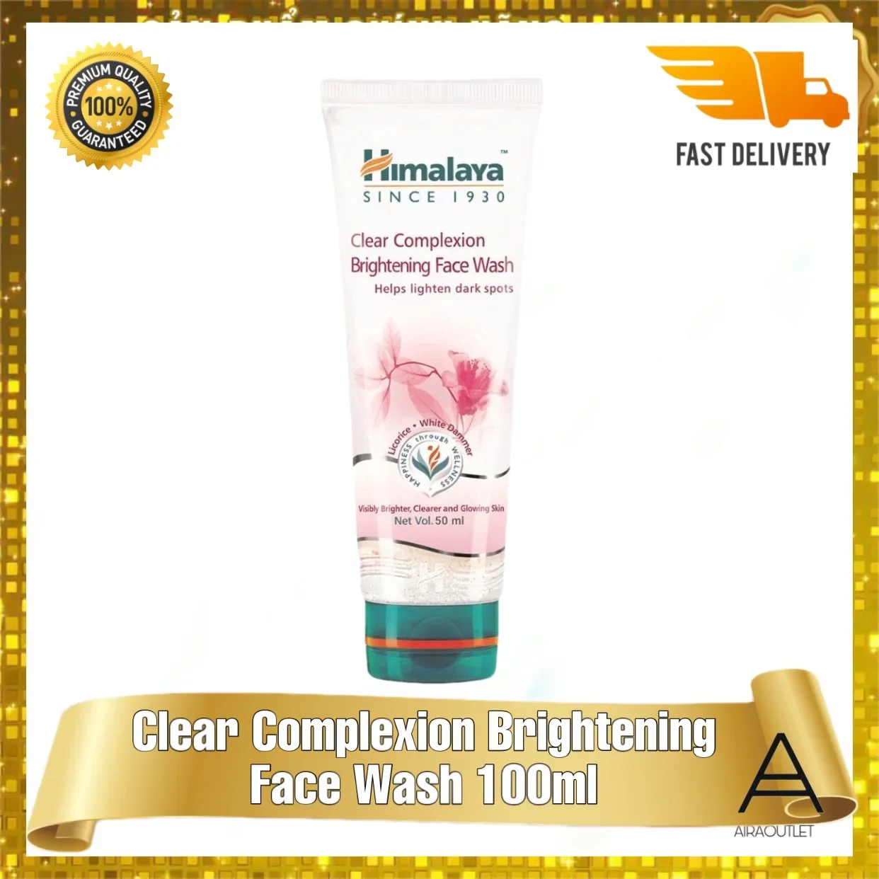 Himalaya Face Wash Clear Complexion Brightening Face Wash 100ml
