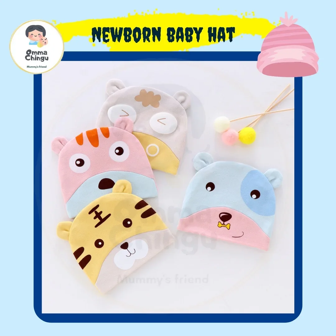 Newborn baby hat (0-3 months)