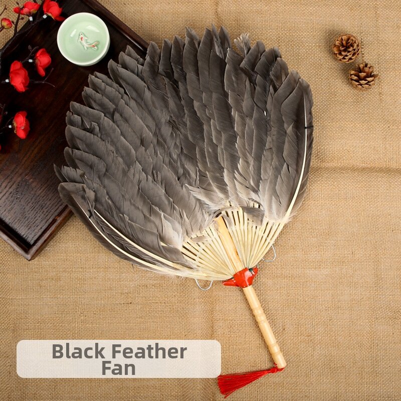 Cultural Vintage Feather Fan