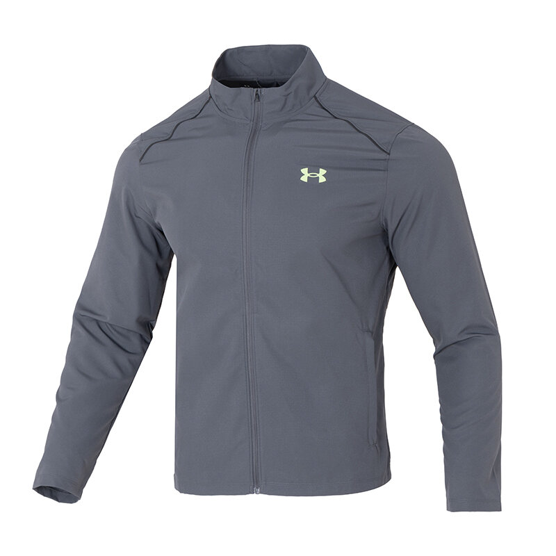 Men's UA under Armour Woven Stand Collar Jacket Fitness Running Outerwear Quick Dry Sport Windproof Zipper Closure Coat Harga  276 Ringgit*Penghantaran Percuma