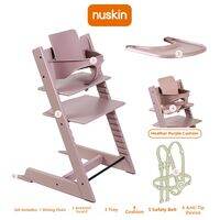 Nuskin | Adjustable Baby Feeding Chair with Rotatable Design and Ergonomic Support for Toddler Dining and Learning with Stable Foot Placement and Seat Pad