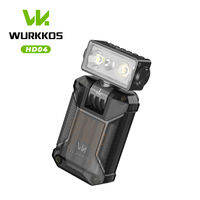 [Mới phát hành] Đèn Pin Wurkkos HD04 Gắn Đèn Pin Edc-750lm đầu xoay 180 ° đa góc đèn chiếu/đèn pha/RGB cho ngoài trời làm việc & khẩn cấp